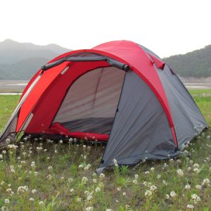 PT1-012 3 Man Double Layers Dome Camping Tent