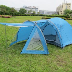 PT1-014 3 Man Double Layers Camping Tent