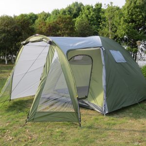 PT1-019 4 Man Double Layers Dome Camping Tent