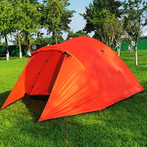 PT1-020 4 Man Double Layers Dome Camping Tent